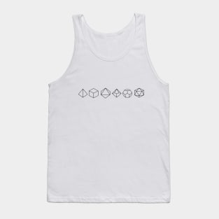 Minimal Dice Tank Top